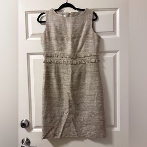 Sara Campbell Tweed Fringe Dress